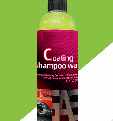 car maintenance cleaning products OEM factory 500ml car wash snow rich foam wax chemical cleaning soap coating shampoo W