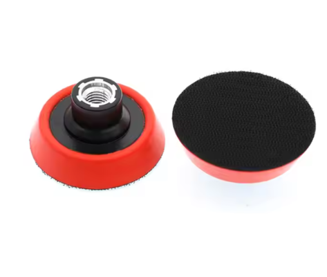 RO 3 Inch M14 Flexible Backing Plate Power Tools Accessories Self-adhesive Sanding Backer Pad for Polishers