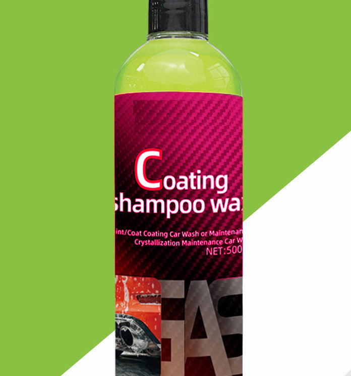 car maintenance cleaning products OEM factory 500ml car wash snow rich foam wax chemical cleaning soap coating shampoo W