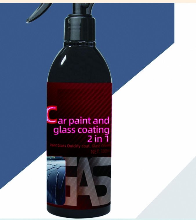 car detailing products 300ml car paint &amp; glass coating 2 in 1 nano polish maintenance coating glass polish coating